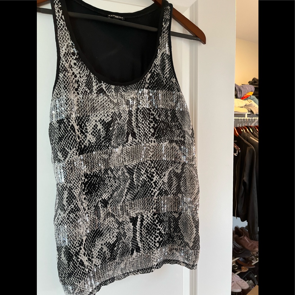 Express Sequin Tunic
